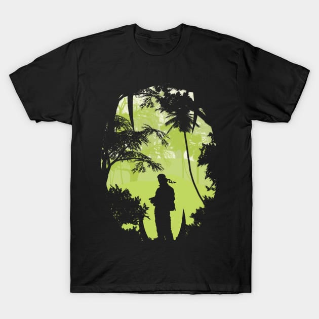 Naked Snake (Metal Gear) T-Shirt by matheusfspassos